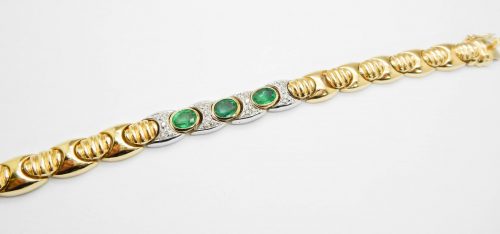 il-marchese-diamonds-gioielli-artigianali-bracciale-maglia-oro-giallo-smeraldi-pezzi-unici-collezione-2