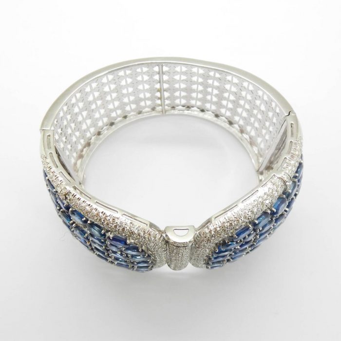 il-marchese-diamonds-diamanti-gioielli-artigianali-bracciale-rigido-zaffiro-zaffiri-blu-oro-bianco-1