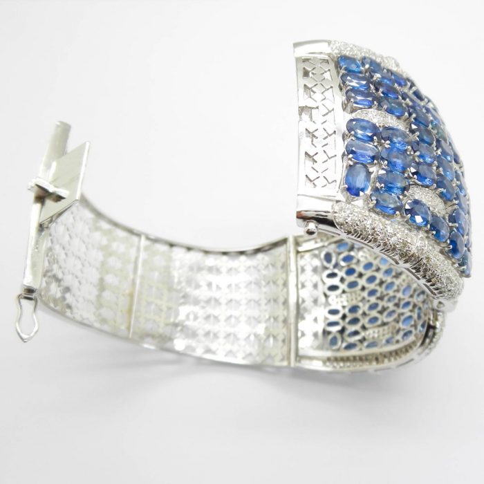 il-marchese-diamonds-diamanti-gioielli-artigianali-bracciale-rigido-zaffiro-zaffiri-blu-oro-bianco-2